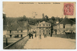 L'isle Sur Le Doubs. Rue Des Ponts.carte Animée. - Isle Sur Le Doubs