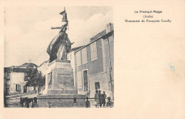 CPA 11 LA FRANQUI / MONUMENT DE FRANCOISE DE CEZELLY - Sonstige & Ohne Zuordnung