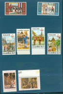 Thaïlande Thailand Danse Dance Moisson Drapeau Scout Scoutisme Jamboree ? 8 Eight New Stamp - Tailandia