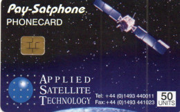 UNITED KINGDOM - CHIP CARD - SATELLITE CARD - INMARSAT PAY-SATPHONE - BATCH 00064 - Other & Unclassified