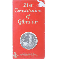 Gibraltar, Elizabeth II, Crown, 1990, Pobjoy Mint, FDC, Cupro-nickel - Gibraltar