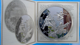 ARMENIA 1000 D 2011 SILVER PROOF WUSHU FIGHTERS JAPAN LANDSCAPE ARTI MARZIALI WEIGHT 28,28g TITOLO 0,925 CONSERVAZIONE F - Armenië