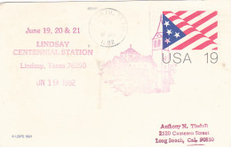 AMERICAN FLAG, PC STATIONERY, ENTIER POSTAL, 1991, USA - 1981-00