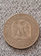 10 Ct Napoleon 1857 W - 10 Centimes