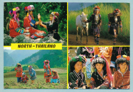 NORTH THAILAND - 4 Vues - Various Thai Mountain Folf Of Northern Part - Thaïlande