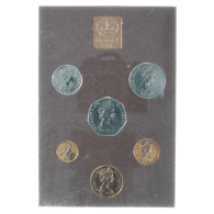 Grande-Bretagne, Elizabeth II, Set 1/2 Penny To 50 New Pence, BU, 1974, Londres - Mint Sets & Proof Sets