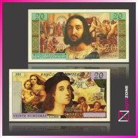 Franck Medina 20 Numismas 2020 Raphael Commemorative 500 Years Of Death Paper Private Fantasy Banknote - Fictifs & Spécimens