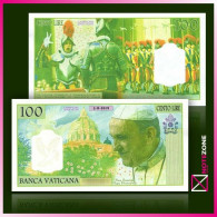 Frank Medina 100 Lire Pope Francis Vatican Paper Fantasy Private - Vaticano