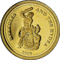 Palau, Hercule Et L'Hydre, Dollar, 2006, BE, FDC, Or - Palau