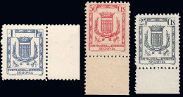 Segovia - Viñetas - ** S/Cat. - 1940 - 3 Valores "Fomento De Auxilio De La Beneficencia" 25cts., 50cts. Y 1pta. - Usados