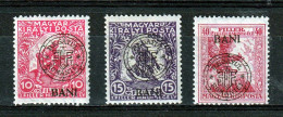 1919 - Romanian Occupation In Hungary  Mi No  23 I / 25 I - Occupazione