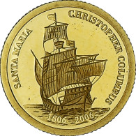 Palau, Santa Maria, Dollar, 2006, BE, FDC, Or - Palau