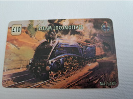 GREAT BRITAIN  /UNITEL /STEAM LOCOMOTIVES / MALLARD    /  10 POUND  PREPAID      ** 15211** - Autres & Non Classés