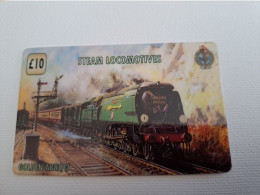 GREAT BRITAIN  /UNITEL /STEAM LOCOMOTIVES / GOLDEN ARROW    /  10 POUND  PREPAID      ** 15212** - Altri & Non Classificati