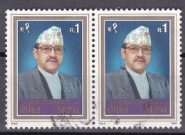 Nepal Marke Von 1995 O/used (A3-12) - Népal
