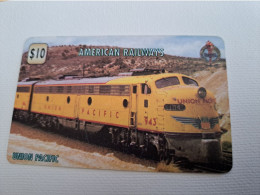 GREAT BRITAIN  /UNITEL  / AMERICAN RAILWAYS / UNION PACIFIC    /  10 POUND  PREPAID      ** 15214** - Altri & Non Classificati