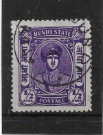 INDIA - BUNDI 1947 ½a SG 87 FINE USED Cat £38 - Bundi