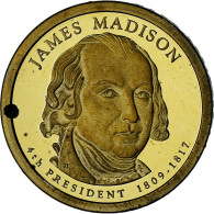États-Unis, James Madison, Dollar, 2007, San Francisco, Proof, SPL+ - 2007-…: Presidents