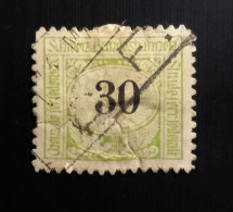 Suisse 1900 (s) Chemin De Fer Fédéraux –  30C Used - Telégrafo