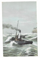 CPA - Remorqueur De Secours - N° 3575 - L.V. Et Cie - Phototypie Vasselier - - Tugboats