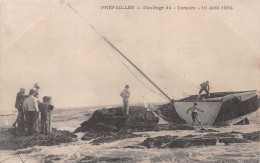 PREFAILLES     NAUVRAGE DU CORSAIRE EN 1904 - Préfailles