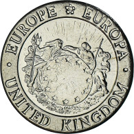 Royaume-Uni, 1/2 Ecu Europa, 1992, Tower Mint, BU, SPL+, Cupro-nickel - Otros