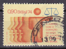 Brasilien Marke Von 1974 O/used (A3-13) - Gebraucht