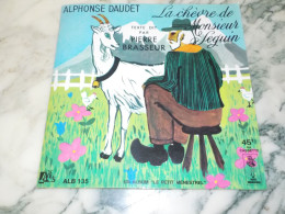 45 TOURS LA CHEVRE DE MONSIEUR SEGUIN PAR PIERRE BRASSEUR 1967 - Kinderlieder