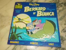 45 TOURS  BERNARD ET BIANCA  1977 - Bambini