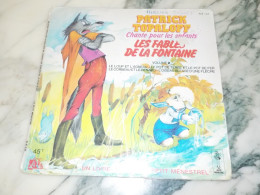 45 TOURS LES FABLES DE LA FONTAINE PAR PATRICK TOPALOFF 1982 - Kinderen