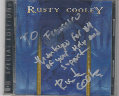 RUSTY COOLEY SPECIAL EDITION 2008 RARO CD AUTOGRAFATO DALL'AUTORE - Autres - Musique Anglaise