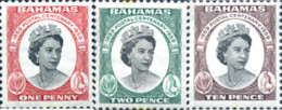 712495 MNH BAHAMAS 1959 CENTENARIO DEL SELLO DE LAS BAHAMAS - 1858-1960 Colonie Britannique