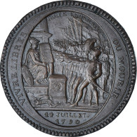 France, Monneron De 5 Sols, 1792, TTB, Bronze - Otros & Sin Clasificación