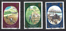 JERSEY. N°210-2 De 1980 Oblitérés. Pommes De Terre. - Gemüse