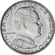 Monaco, Rainier III, Franc, 1982, SPL, Nickel, Gadoury:MC 150, KM:140 - 1960-2001 Nieuwe Frank