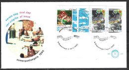 PAYS-BAS. C.1349a Sur Enveloppe 1er Jour (FDC) De 1990. Chaleurs Estivales. - Climate & Meteorology