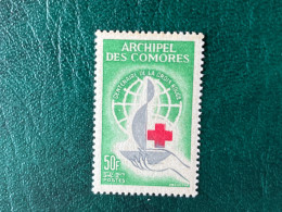 COMORES 1963 1 V Neuf ** Mi 53 Croix Rouge Red Cross  COMOROS KOMOREN - Comores (1975-...)