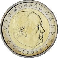 Monaco, Rainier III, 2 Euro, 2003, Paris, SPL, Bimétallique, Gadoury:MC179 - Monaco