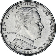 Monaco, Rainier III, Franc, 1982, SUP, Nickel, Gadoury:MC 150, KM:140 - 1960-2001 Francos Nuevos