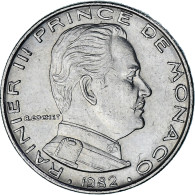 Monaco, Rainier III, Franc, 1982, SUP, Nickel, Gadoury:MC 150, KM:140 - 1960-2001 Nieuwe Frank