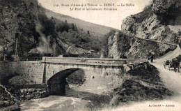 J1209 - DINGY - D74 - Le Défilé - Le Pont Et Les Galeries Romaines - Dingy-Saint-Clair