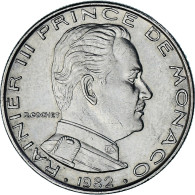 Monaco, Rainier III, Franc, 1982, SPL, Nickel, Gadoury:MC 150, KM:140 - 1960-2001 Francos Nuevos