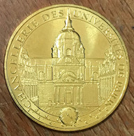 75005 CHANCELLERIE DES UNIVERSITÉS DE PARIS MDP 2019 MÉDAILLE SOUVENIR MONNAIE DE PARIS JETON TOURISTIQUE MEDALS TOKENS - 2019