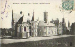 BEAUMONT LA RONCE.Chateau , Façade Orientale - Beaumont-la-Ronce