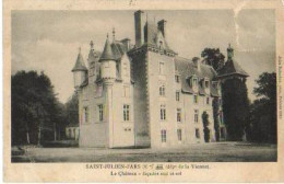 SAINT JULIEN L'ARS.Le Chateau , Façade Sud Et Est - Saint Julien L'Ars