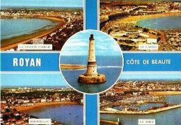 ROYAN. 5 Vues , La Grande Conche , Le Casino , Pontaillac , Le Phare Et Le Port - Pont-l'Abbé-d'Arnoult