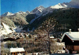 LES CONTAMINES MONTJOIE.Vue Générale Et Le Bionnassay - Contamine-sur-Arve