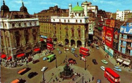 ANGLETERRE.LONDRES.Piccadilly Circus ( Voitures , Bus ) - Piccadilly Circus