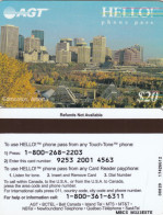 CANADA - Edmonton/Alberta, AGT Magnetic Prepaid Card $20, Used - Paesaggi