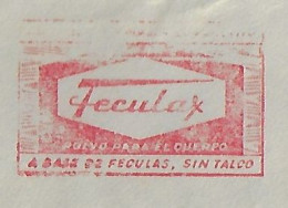 Argentina 1974 Citrus Laboratory Cover Buenos Aires Meter Stamp Hasler Slogan Feculax Starch-based Body Powder Talc-free - Brieven En Documenten
